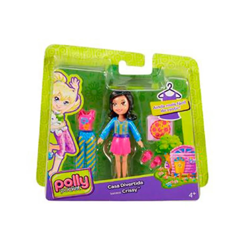 Polly Pocket Festa no Jardim com Bichinhos - Mattel