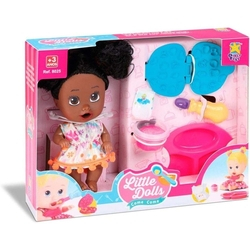 Boneca Little Dolls Come Come Negra - Divertoys Menor preço em Boneca Little Dolls Come Come Negra - Divertoys