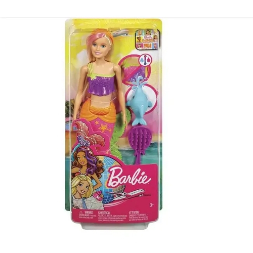 Boneca Barbie - Dreamtopia - Sereia Muda De Cor - Mattel com o