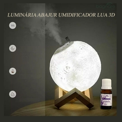 Umidificador Aromatizador Lua 3d Abajur -Ganhe Essência Aromatizador Lavanda 10ml é boa?
