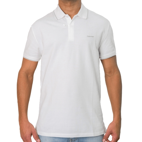 polo branca calvin klein