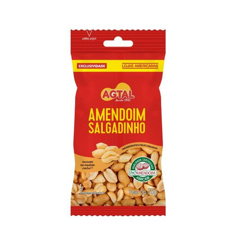 Amendoim Salgadinho Agtal - 70g No Shoptime