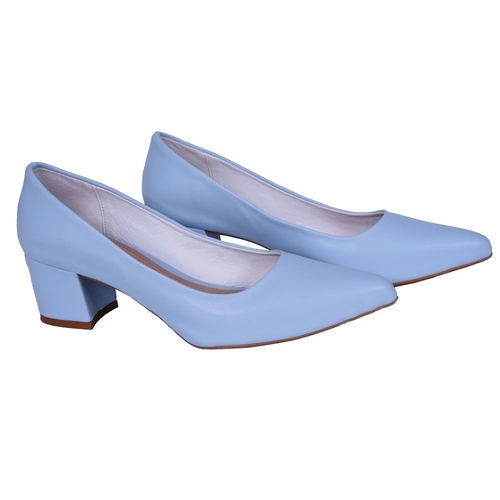 sapato scarpin azul bebe