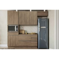 Cozinha Compacta Kappesberg Maxxi 5 Peças Amêndoa Menor preço em Cozinha Compacta Kappesberg Maxxi 5 Peças Amêndoa