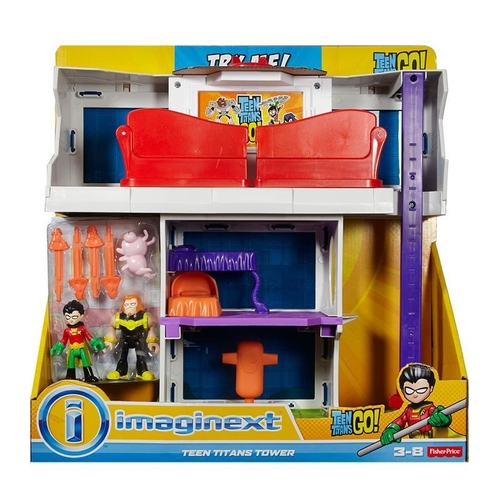 torre jovens titans imaginext