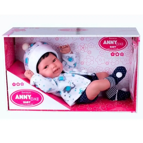 Boneca Bebê Mini Reborn - Menino - Baby Brink 1262