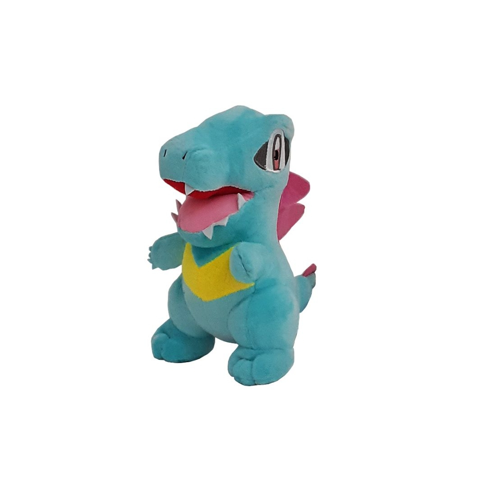 Pelúcia Pokemon Totodile Importada Crocodilo Tipo Água 19 Cm