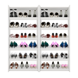 Kit 2 Armários Multiuso Sapateira Paris Branco - Lumil Móveis é boa?