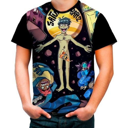 Blusa do gorillaz Clearance