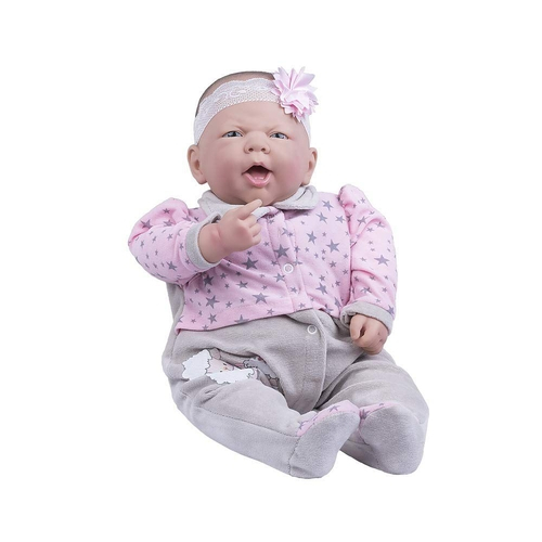 Boneca Infantil Bebê Reborn Coleçao Ninos Dormindo Com Som e Peso De Bebe  De Verdade 50cm Cotiplás 2212 em Promoção na Americanas