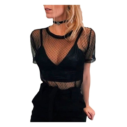 camiseta transparente