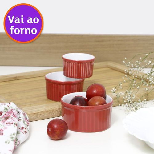 JOGO COZINHA PINTADO OKFORD 6PC (SITE)-LARANJA C/ ROSAS