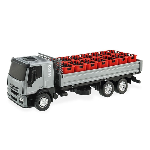 Caminhao Iveco Tector Dropside Usual Brinquedos no Shoptime