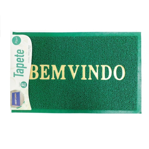 Tapete emborrachado verde Clearance