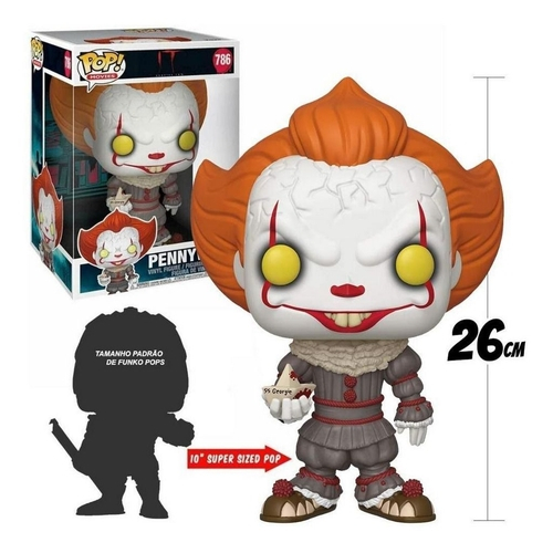 Boneco Funko Pop It Pennywise Super Sized 786 Gigante - Funko - Magazine  Luiza