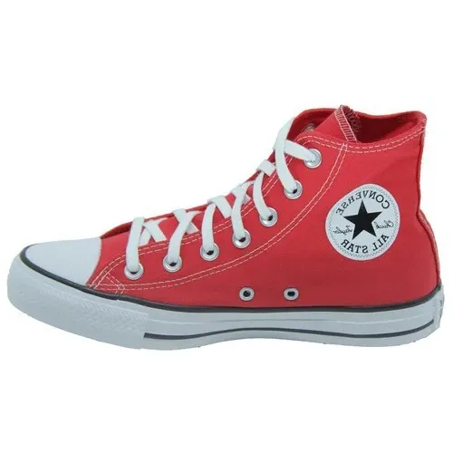 tenis bota vermelho