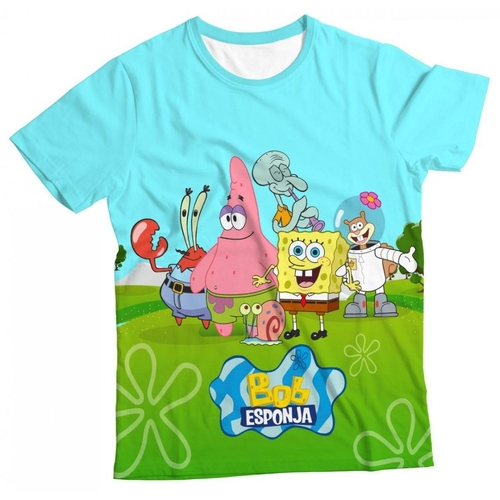 blusas bob esponja