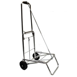 Carrinho com Rodas para Bagagem em geral Cikala Capacidade 100 kg Prata Menor preço em Carrinho com Rodas para Bagagem em geral Cikala Capacidade 100 kg Prata