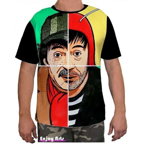 camisetas chaves e chapolin