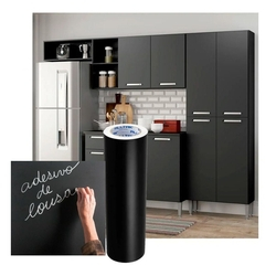 Adesivo para envelopamento Geladeiras Móveis 1M X 50CM LOUSA PRETO é boa?