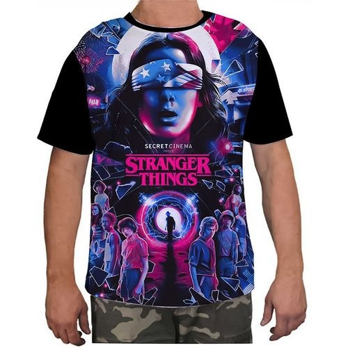 blusa stranger things americanas