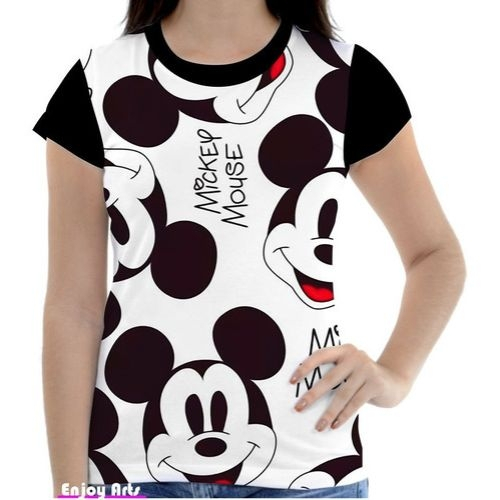 camisa feminina mickey