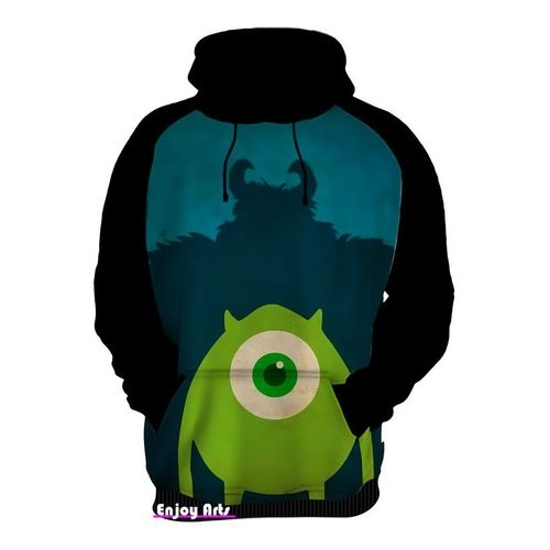 mike wazowski moletom com capuz