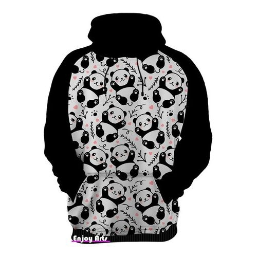 moletom feminino panda