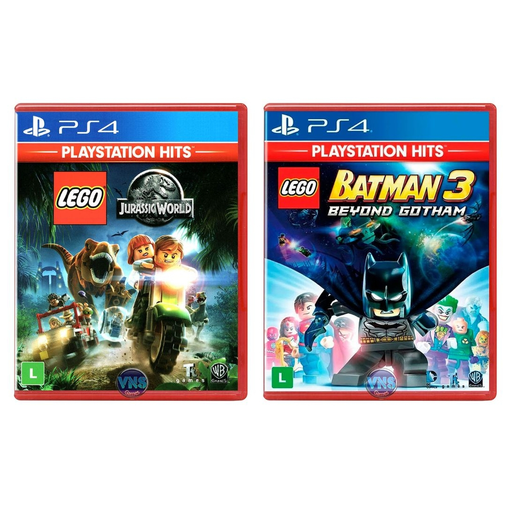 Lego Ninjago - O Filme: Video Game + Lego Batman 3 Beyond Gotham - Ps4 em  Promoção na Americanas