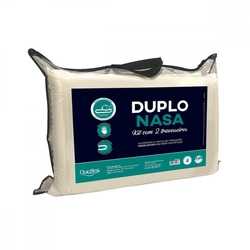 Travesseiro Nasa Poliuretano 45x65 cm Duoflex Duplo Nasa 2 Peças é boa?