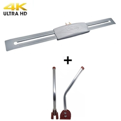 Antena Digital Externa Capte Prata Full HD e Mastro Articulável 50 cm Capte é boa?