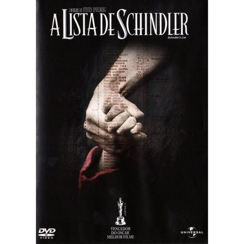 Dvd A Lista De Schindler Steven Spielberg Filme Nas Americanas