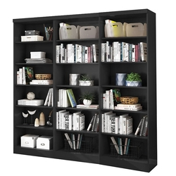 Livreiro Multiuso Preto Fosco Kit com 3 - FdECOR é boa?