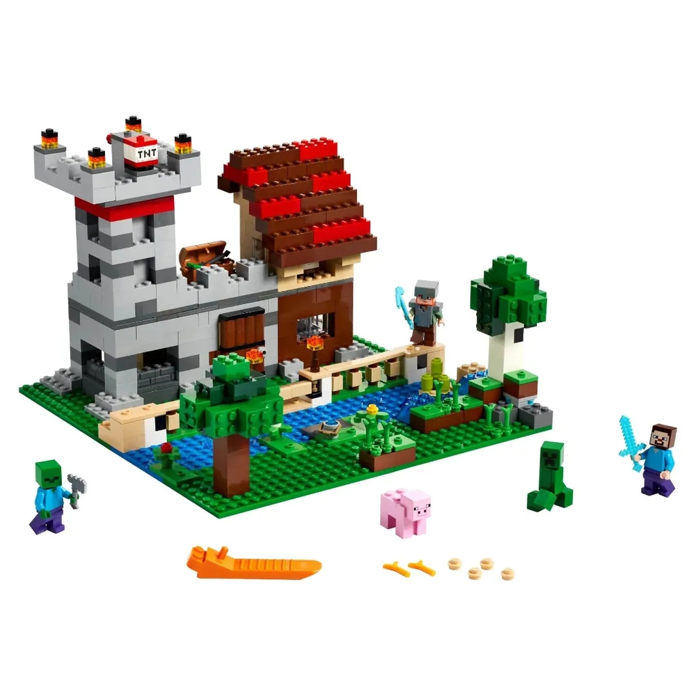 21161 LEGO® Minecraft™ A Caixa de Minecraft 3.0; Kit de Construção