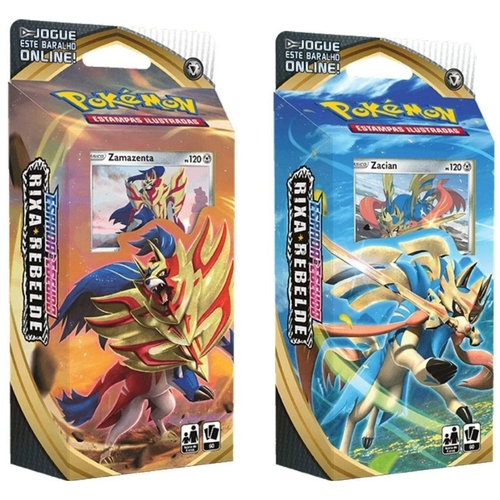 2 Pokemon moeda - zamazenta - zacian