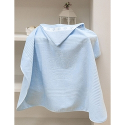 Toalha de Banho p/ Bordar - Baby Classic - C/ Capuz - Azul 7239 - Aveludada - Dohler Menor preço em Toalha de Banho p/ Bordar - Baby Classic - C/ Capuz - Azul 7239 - Aveludada - Dohler