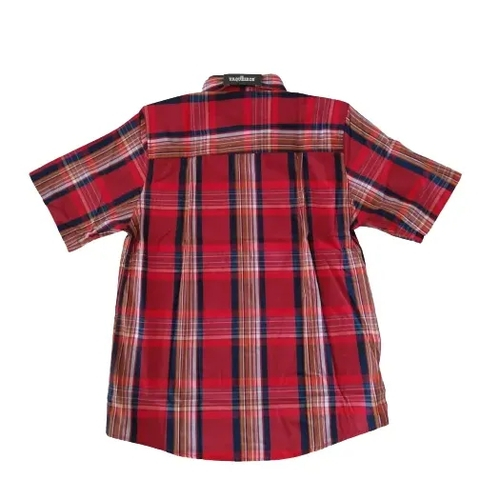 camisa masculina xadrez vermelha