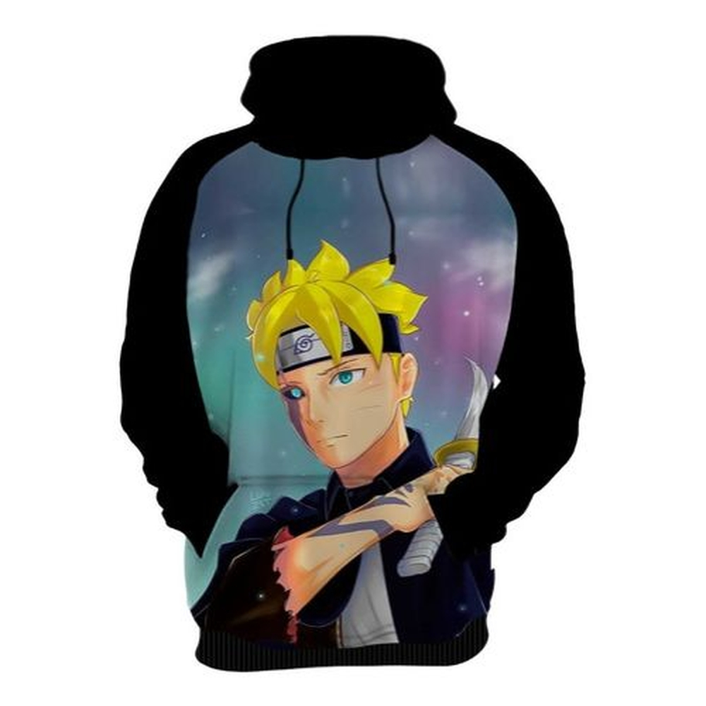 Blusa De Frio Moletom Kurama Naruto Anime Mangá Desenho 01