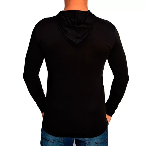 camisa termica com capuz