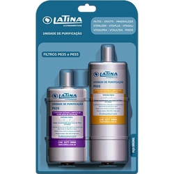 Refil P655 + P635 - Refil Para Os Purificadores Latina: Pa755 / Xpa775 / Pn555 / Vitaplus / Vitasal Menor preço em Refil P655 + P635 - Refil Para Os Purificadores Latina: Pa755 / Xpa775 / Pn555 / Vitaplus / Vitasal