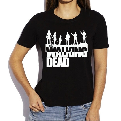 camiseta twd feminina