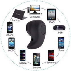 Mini Fone De Ouvido S530 V4.0 Sem Fio Mini7 via Bluetooth - Preto Menor preço em Mini Fone De Ouvido S530 V4.0 Sem Fio Mini7 via Bluetooth - Preto
