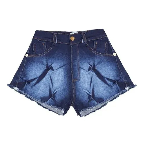 bermuda jeans curta feminina