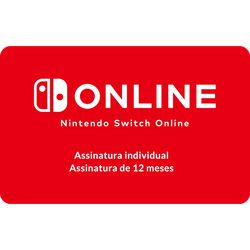 Gift Card Digital Nintendo Switch ON 12 meses Menor preço em Gift Card Digital Nintendo Switch ON 12 meses
