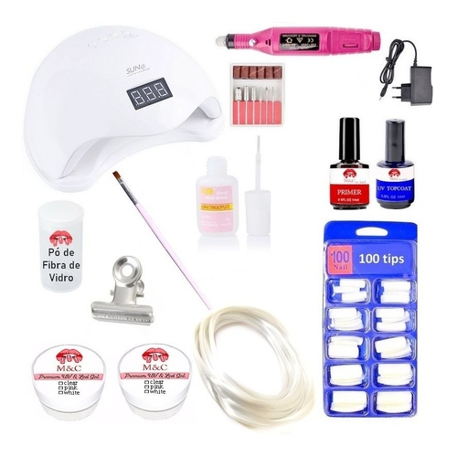 Featured image of post Kit De Unha Em Gel E Fibra De Vidro