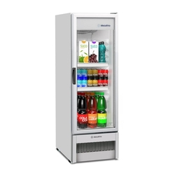 Refrigerador Expositor Vertical Porta De Vidro Para Bebidas 235 Litros VB25R - Metalfrio Menor preço em Refrigerador Expositor Vertical Porta De Vidro Para Bebidas 235 Litros VB25R - Metalfrio