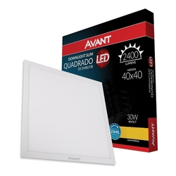 Plafon Led Quadrado 30w Painel Embutir 40x40 Avant Branco Neutro é boa?