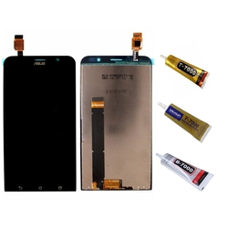 Kit Tela Display Lcd Touch Screen Sem Aro Asus Zenfone Go Live Dtv Modelo : Zb551kl Cor: Preto + Cola Adesiva T7000 Menor preço em Kit Tela Display Lcd Touch Screen Sem Aro Asus Zenfone Go Live Dtv Modelo : Zb551kl Cor: Preto + Cola Adesiva T7000