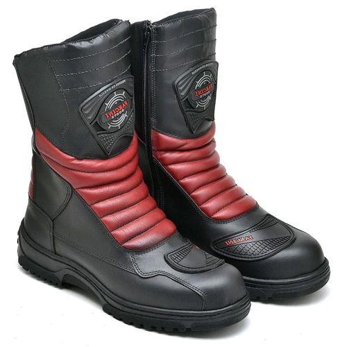 bota coturno masculino salazari motociclista