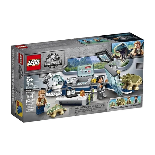 LEGO 75939 Jurassic World Laboratorio do Dr.Wu a Fuga Dos Dinossauros Bebes em Promocao na Americanas